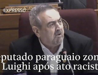 Deputado paraguaio zomba de Luighi por chorar após ato racista; veja vídeo