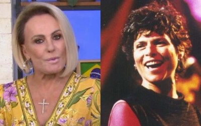 Ana Maria Braga comete gafe na Globo e manda beijo para Cássia Eller, morta em 2001