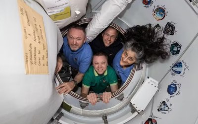 Podcast fala da volta para casa dos astronautas há nove meses no espaço